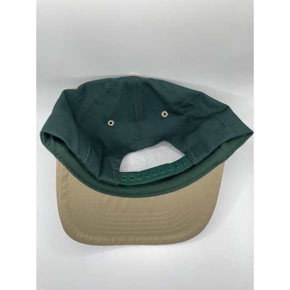 Vintage Trucker Hat Snapback Cap Men’s Green Beige Panhandle Eastern Pipeline - Picture 4 of 6